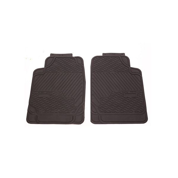 Universal non-skid black durable PVC car mats